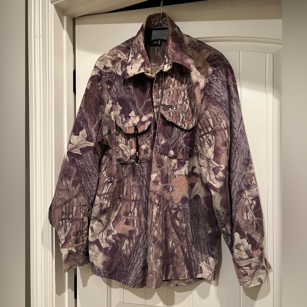 Wolf Mountain Camouflage Long Sleeve Shirt
